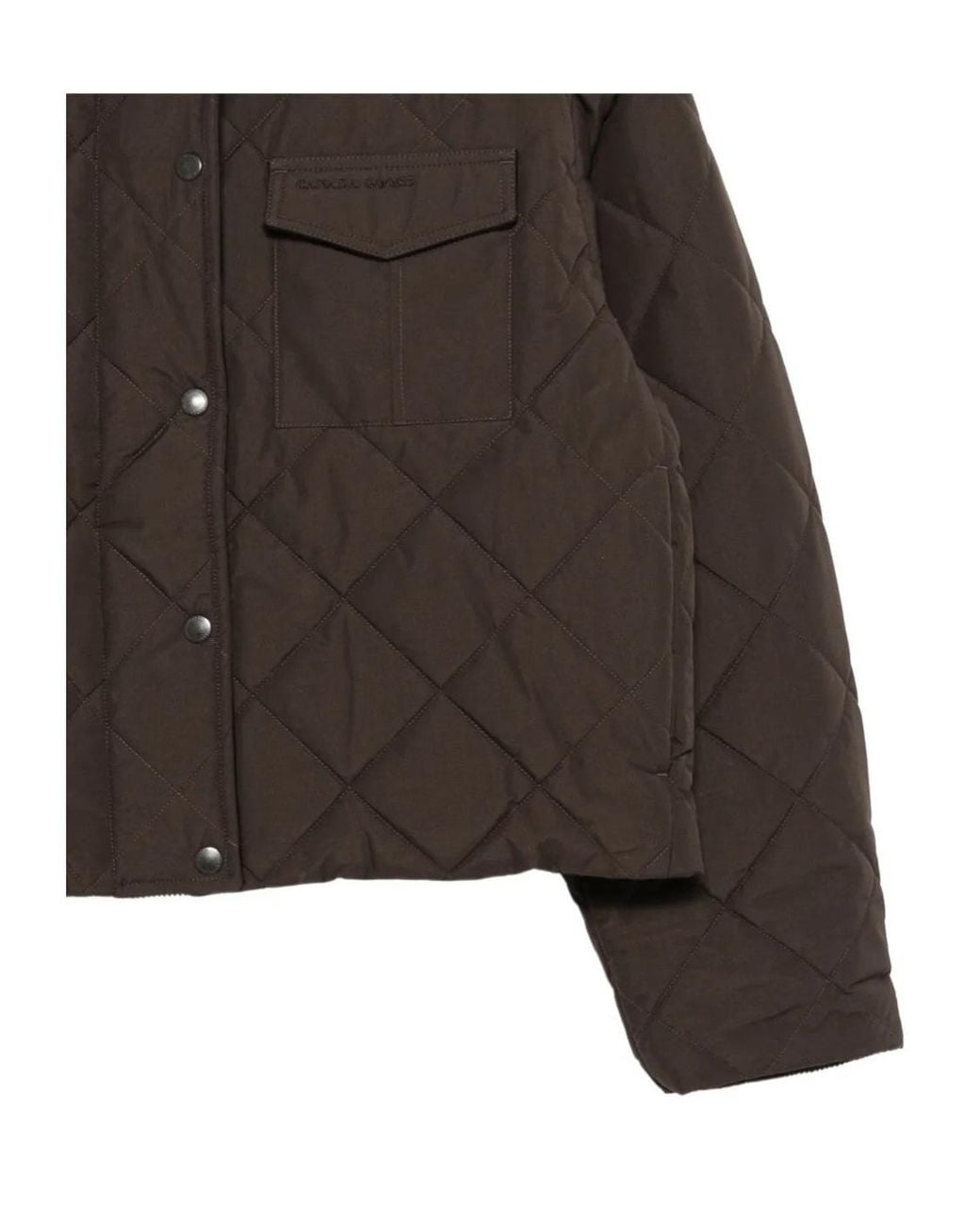 Canada Goose Brown Terra Quilted Jacket