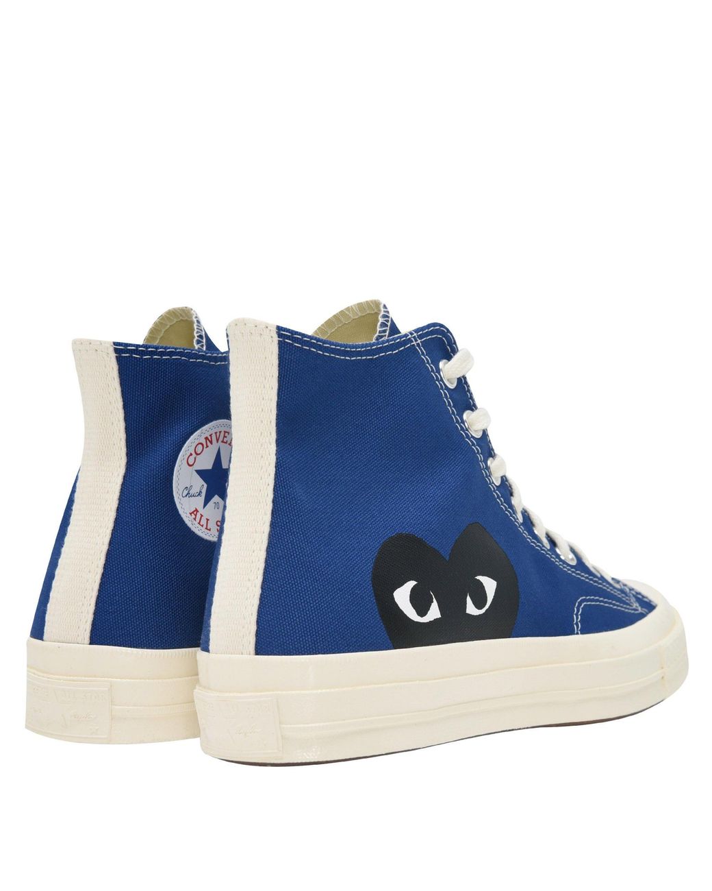 COMME DES GARÇONS PLAY Blue Simple Trendy Shoes for men