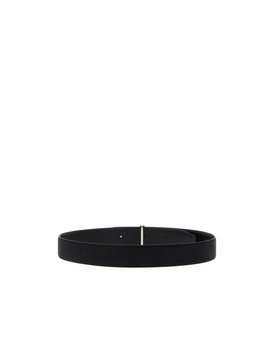 Tom Ford White T-Logo Plaque Reversible Buckle Belt for men