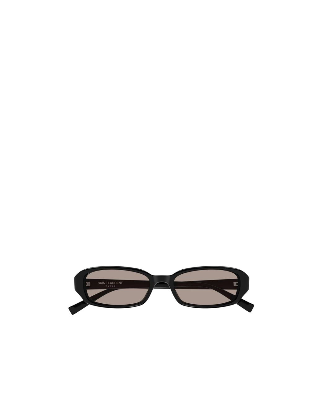 Saint Laurent White Eyewear Rectangular Frame Sunglasses for men