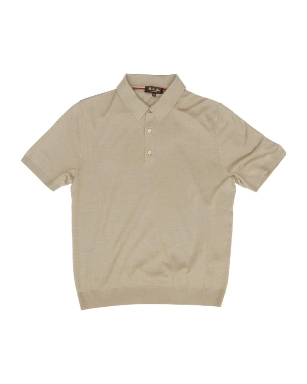 Loro Piana Natural Sottile Polo Shirt for men