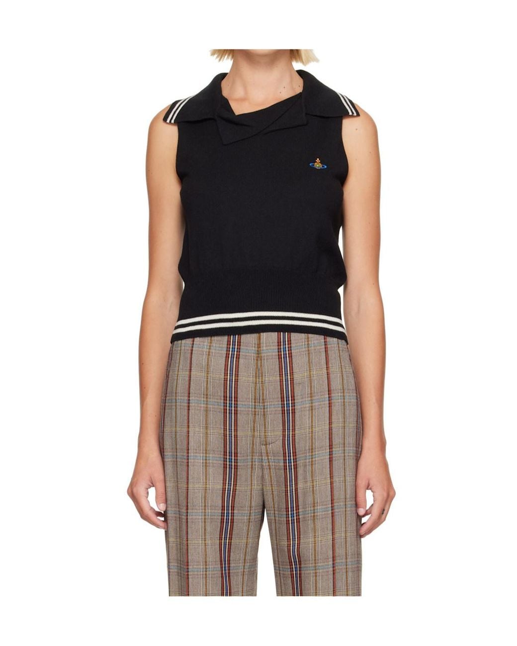 Vivienne Westwood Black Doubletake Top