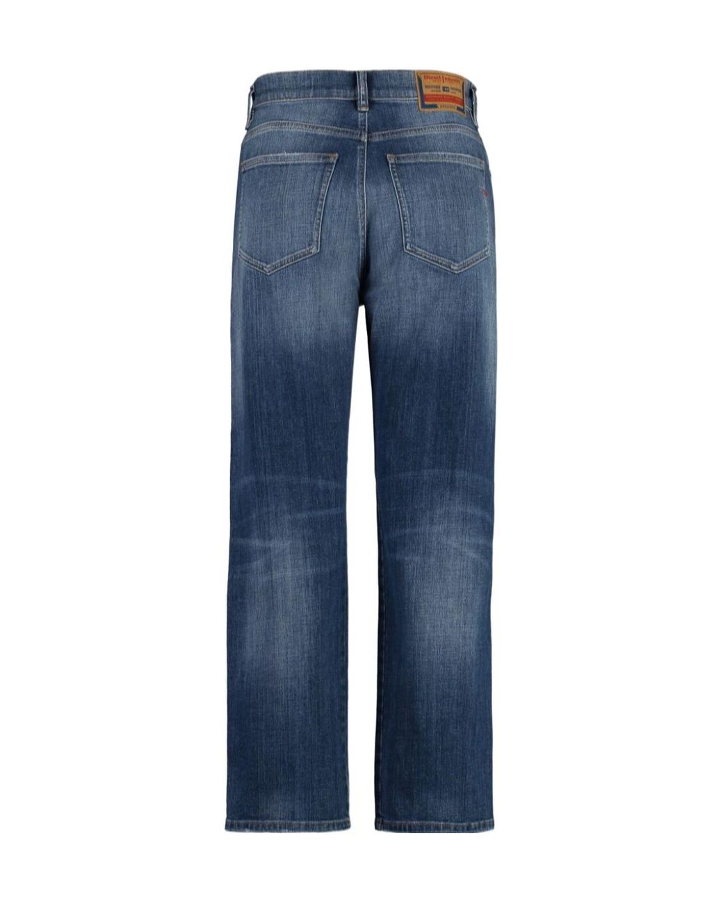 DIESEL Blue High Waist Denim Jeans