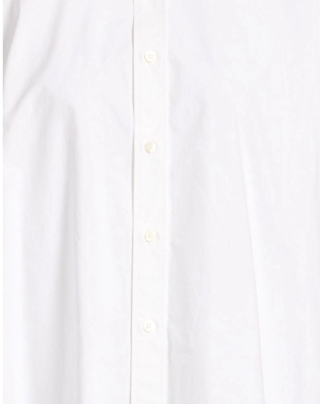 Balenciaga White Simple Shirt