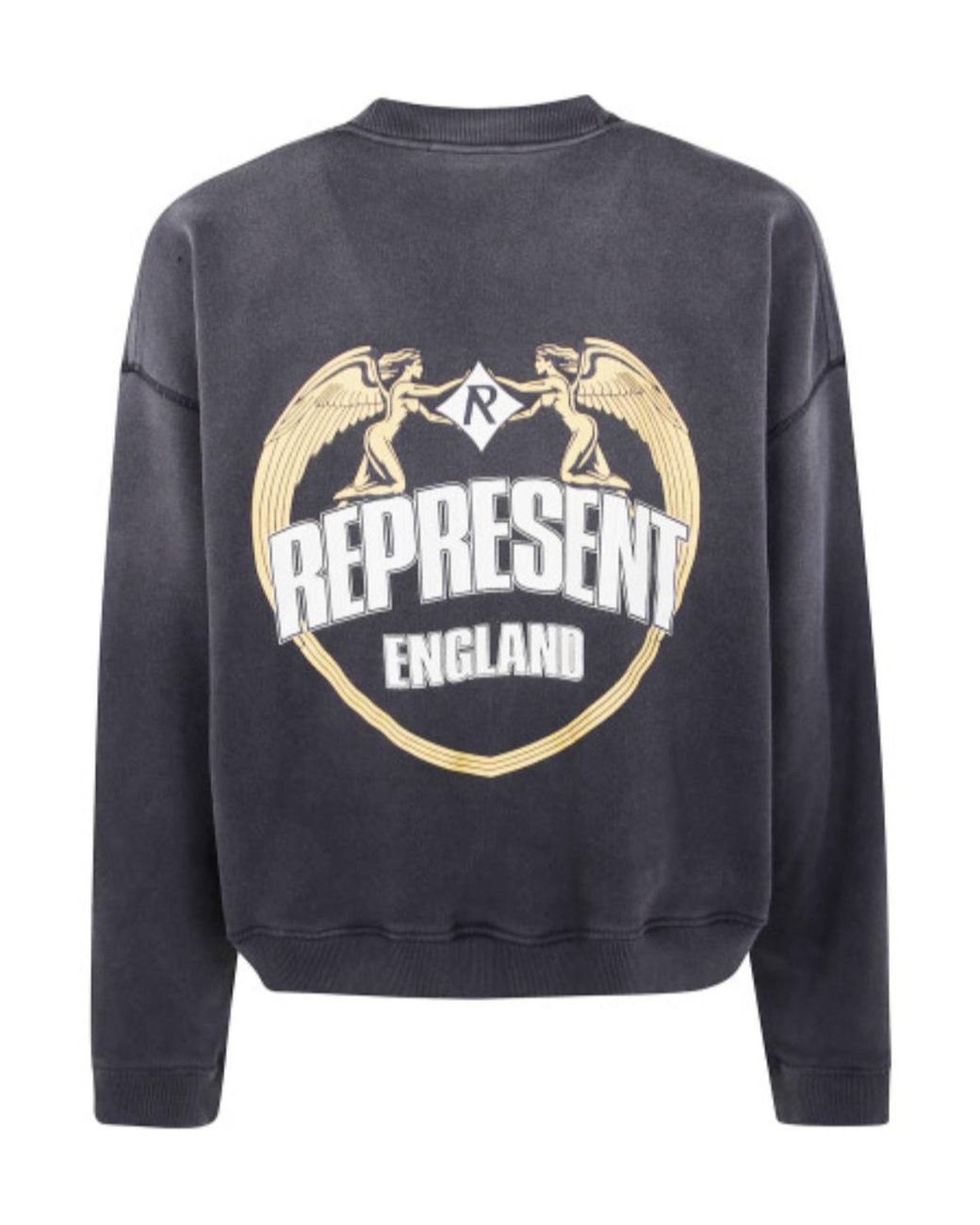 Represent Blue Angel Border Crewneck Sweatshirt for men