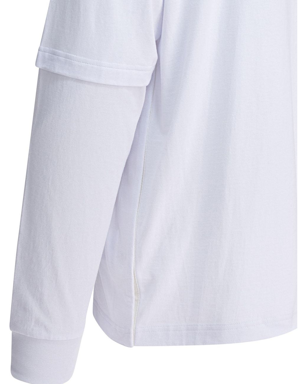 Sacai White X Carhartt Wip Logo Patch Crewneck Sweatshirt for men