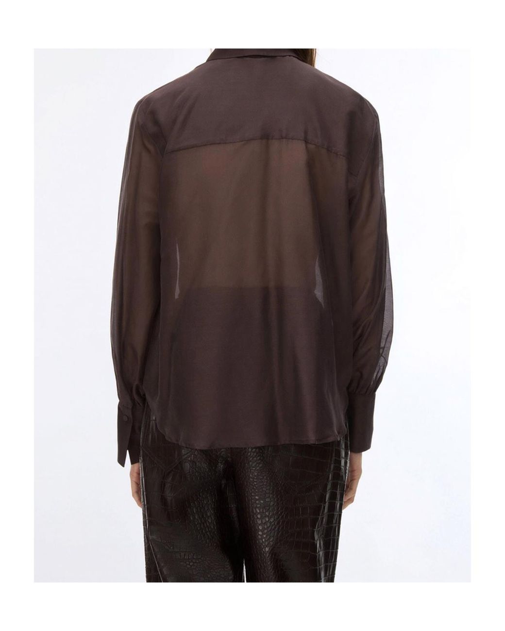 iBlues Brown Long-Sleeved Shirt