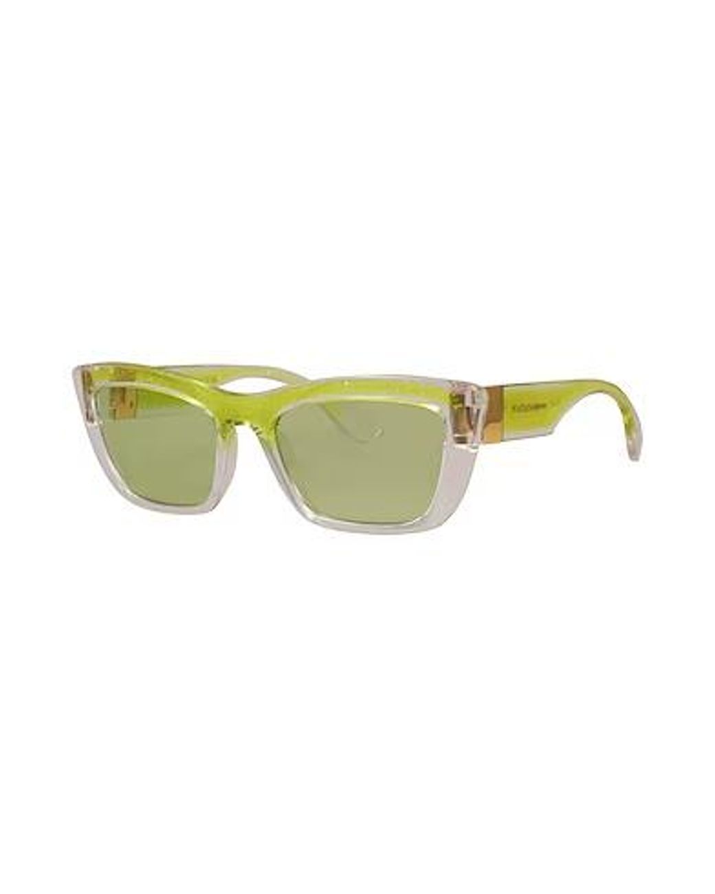 Dolce & Gabbana Yellow Sunglasses