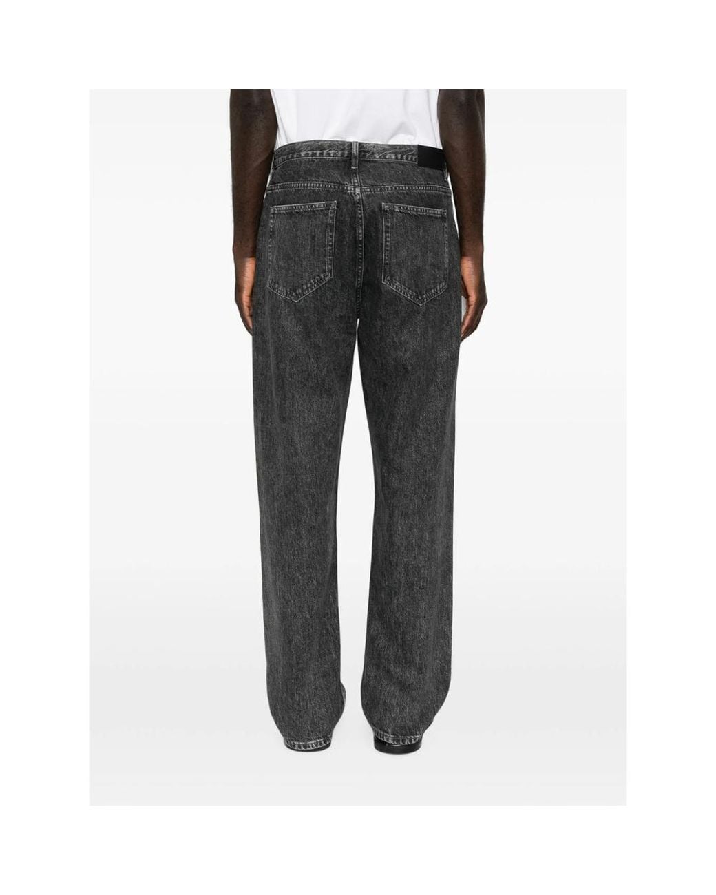 Samsøe & Samsøe Black Straightleg Jeans for men
