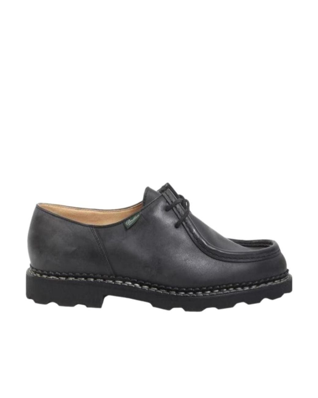 Paraboot Gray Michael Lace-Up Derby Shoes for men