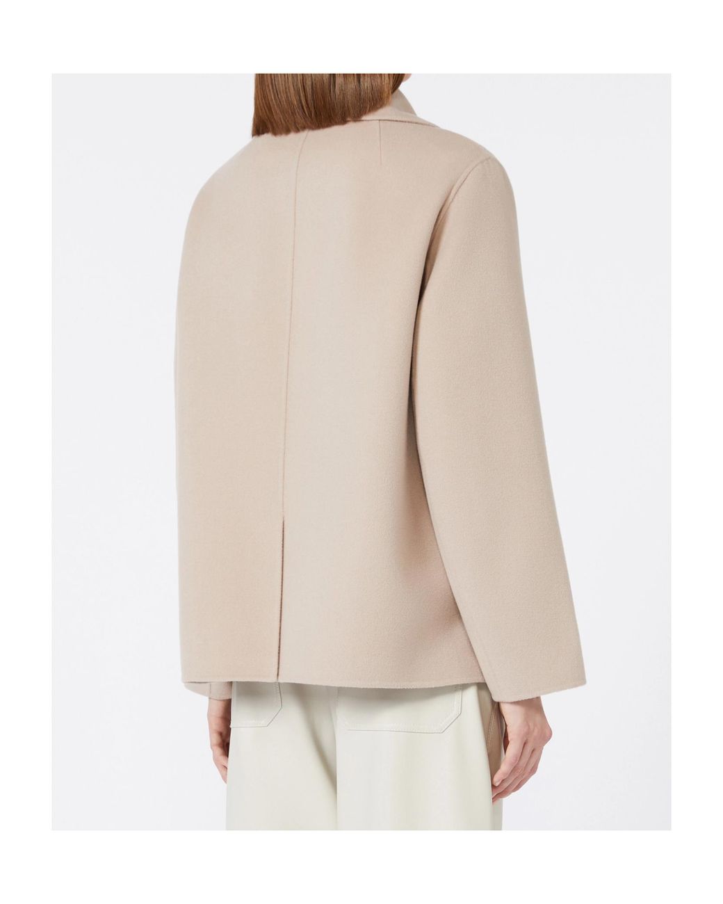 Max Mara Natural 'S Margot Double-Breasted Tailored Blazer