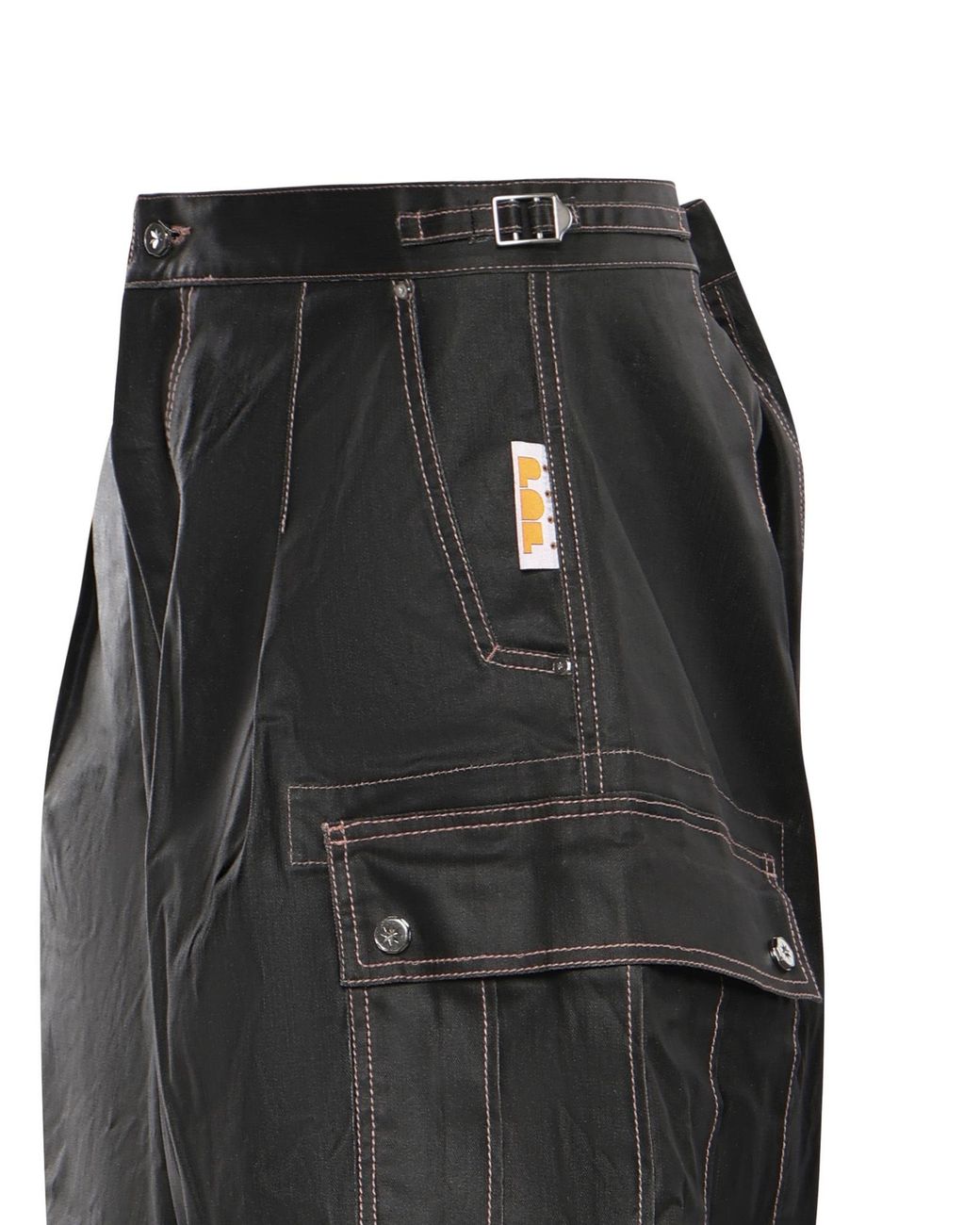PDF CHANNEL Gray Pdf Channel Wide-Leg Cargo Pants for men
