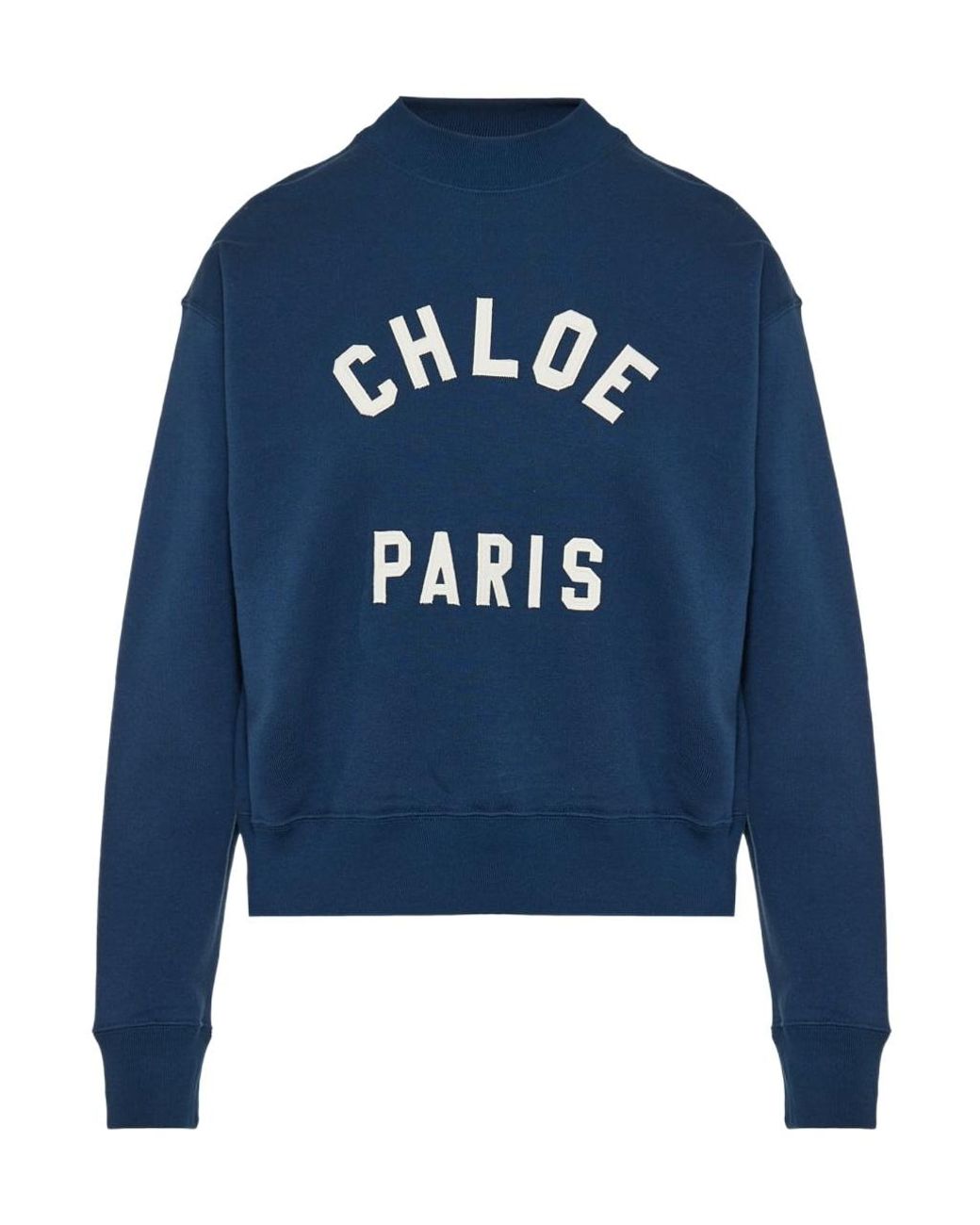 Chloé Blue Long-Sleeved Sweater