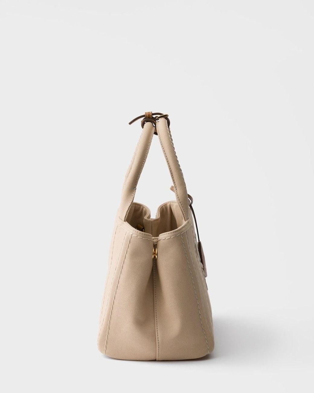 Prada Natural Jardinière Small Tote Bag