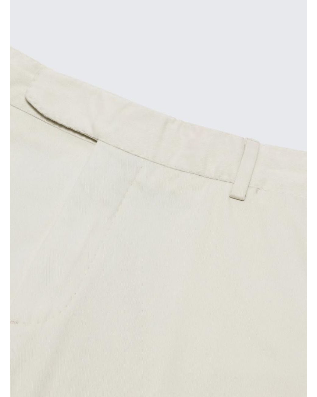 Brioni White Cortona Trousers for men