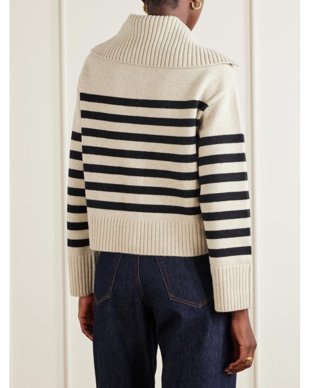 Altuzarra Multicolor Striped Wool-Blend Cardigan