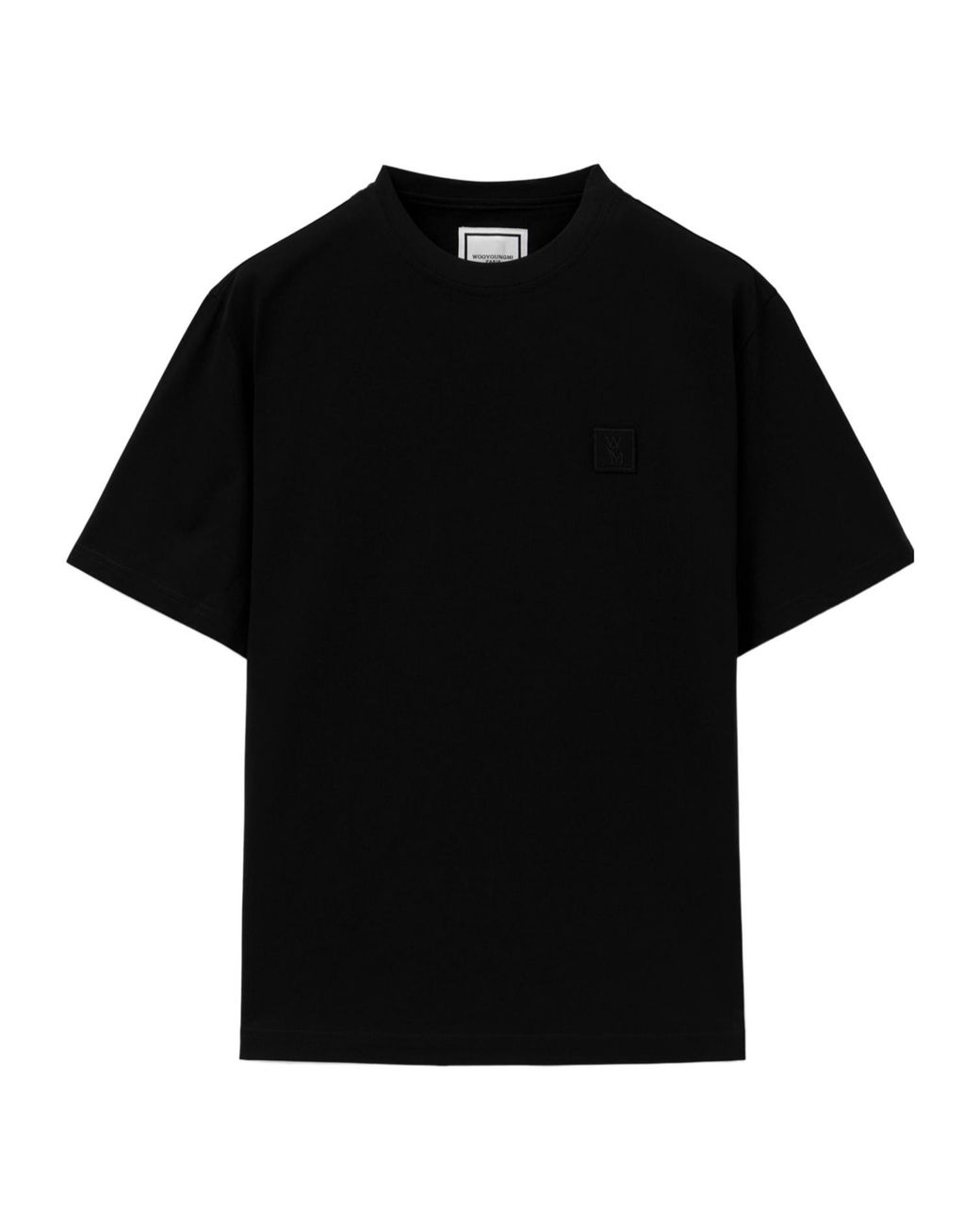 Wooyoungmi Black Logo Crew Neck T-Shirt