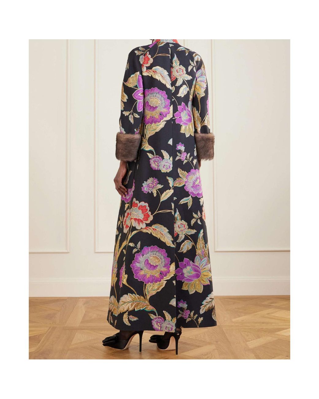 Valentino Embroidered Coat