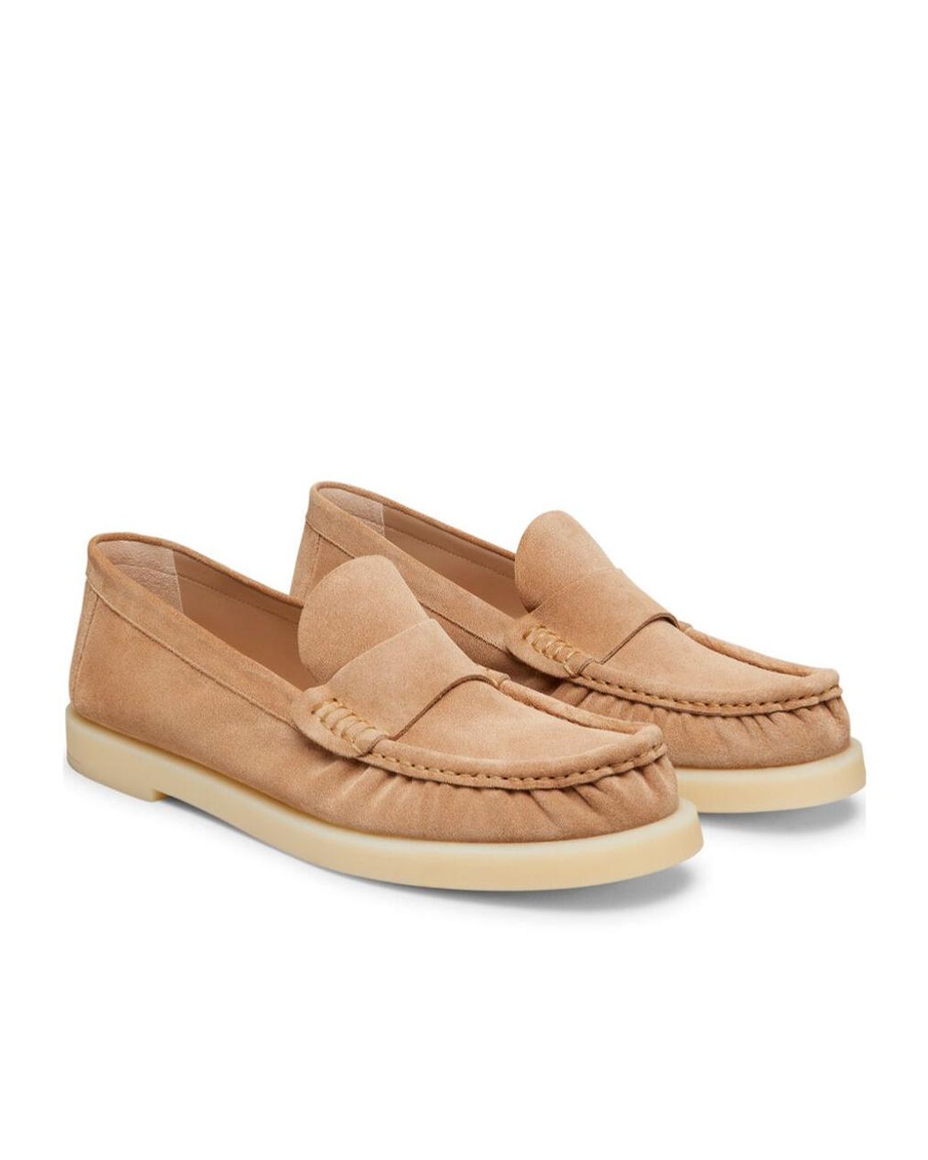Stuart Weitzman Natural Blake Loafers