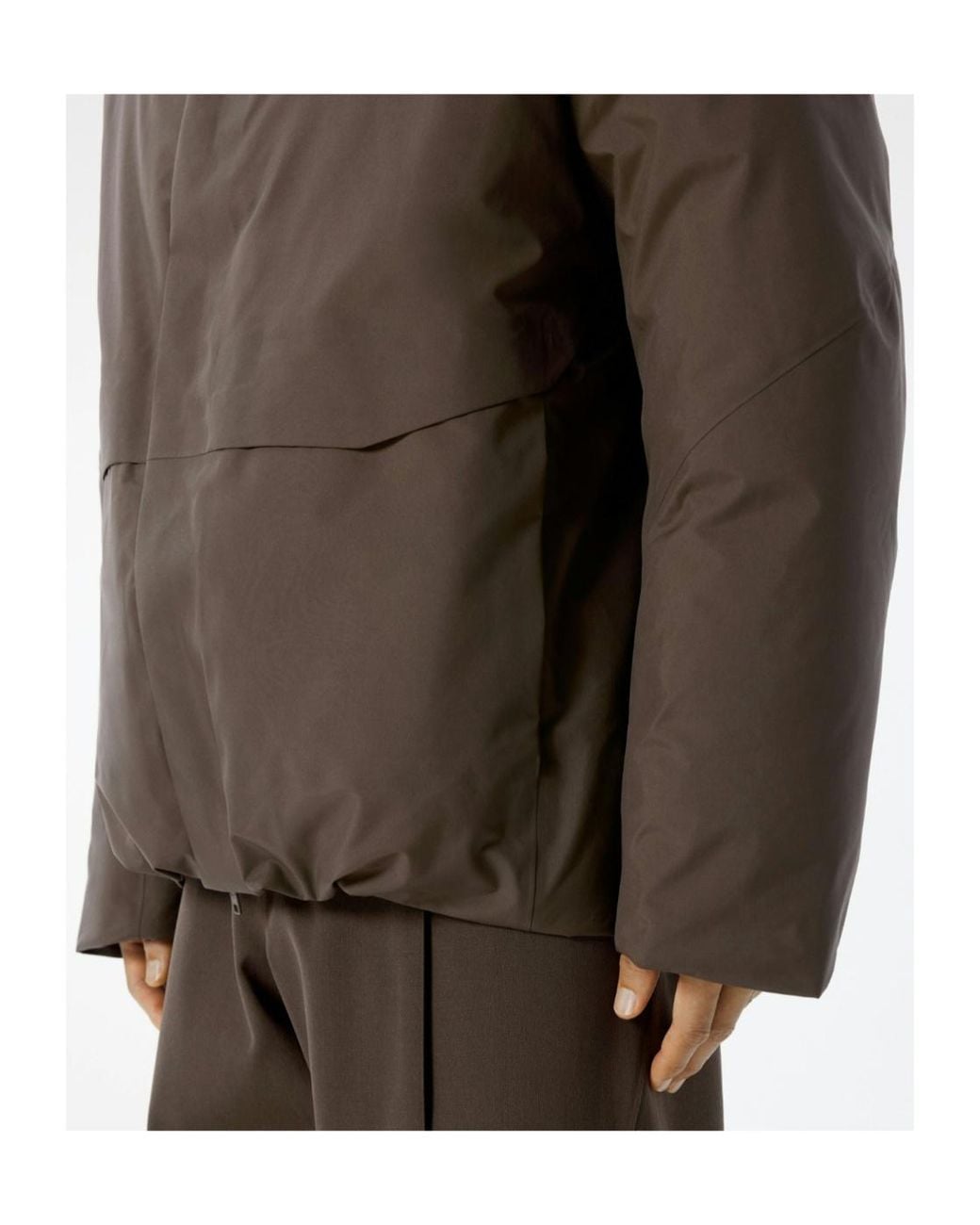 Veilance Brown Sorin Down Jacket for men