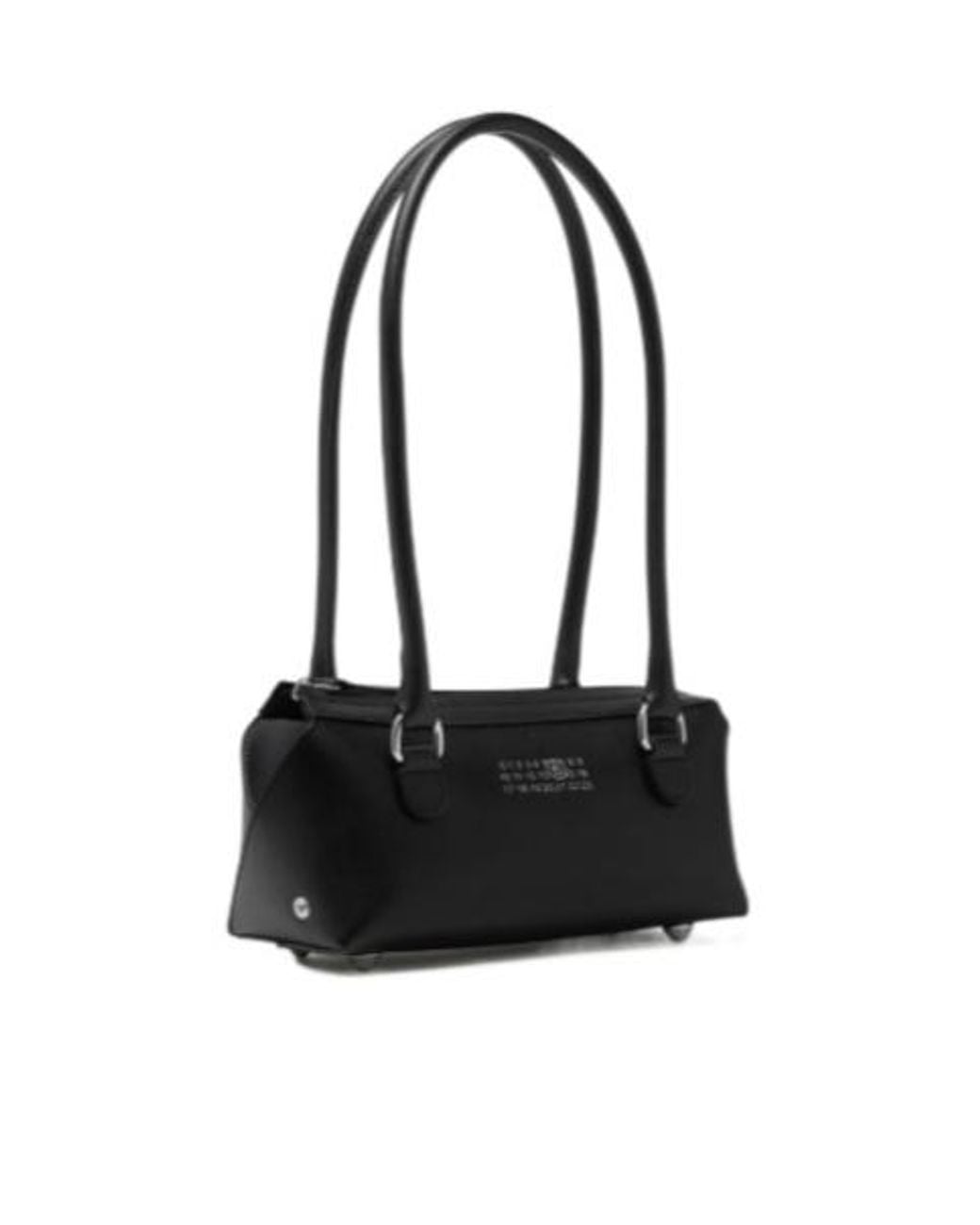 MM6 by Maison Margiela Black Bauletto Shoulder Bag
