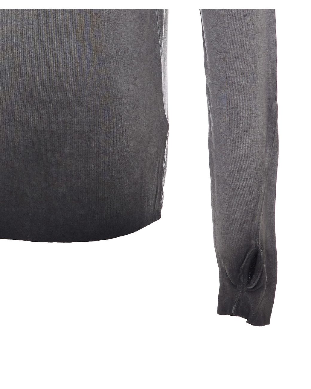 Thom Krom Gray Slim Turtleneck Sweater for men