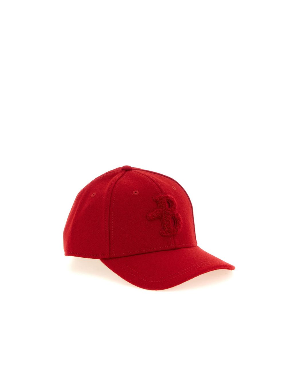 Ballantyne Red Monogram Patch Baseball Cap for men