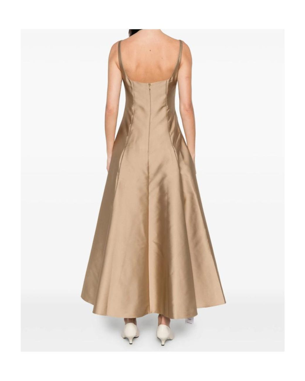 Roland Mouret Natural Sleeveless Dress