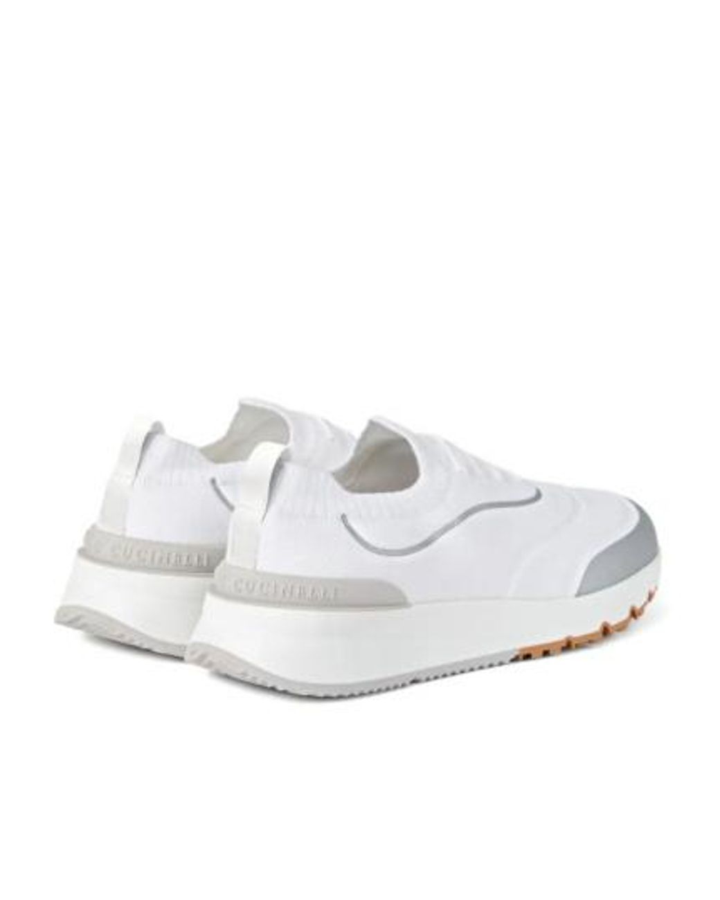 Brunello Cucinelli White Sneakers for men