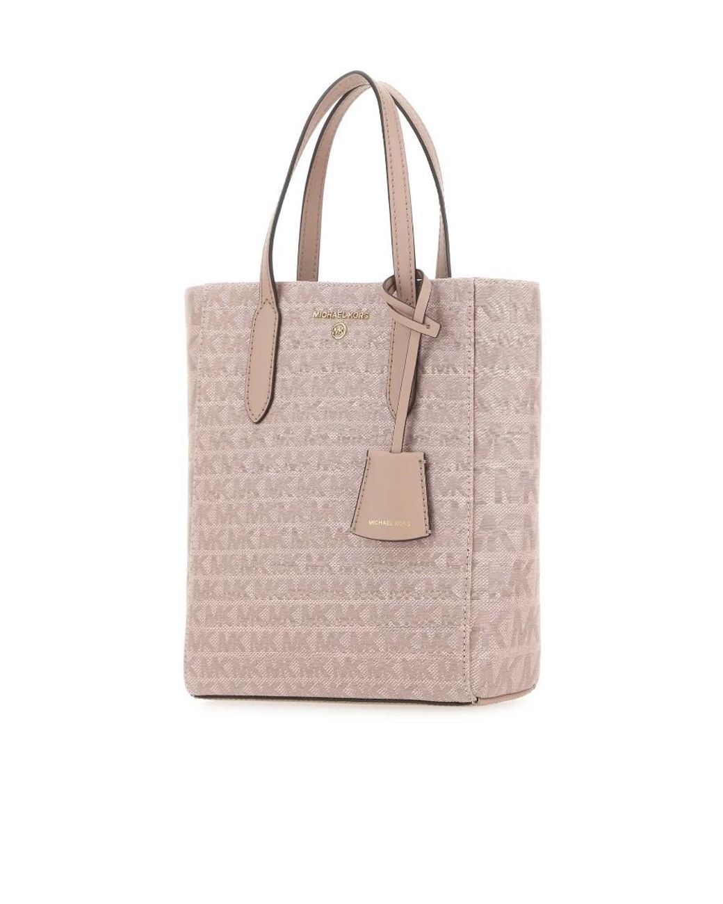 MICHAEL Michael Kors Pink Monogram Patterned Top Handle Bag