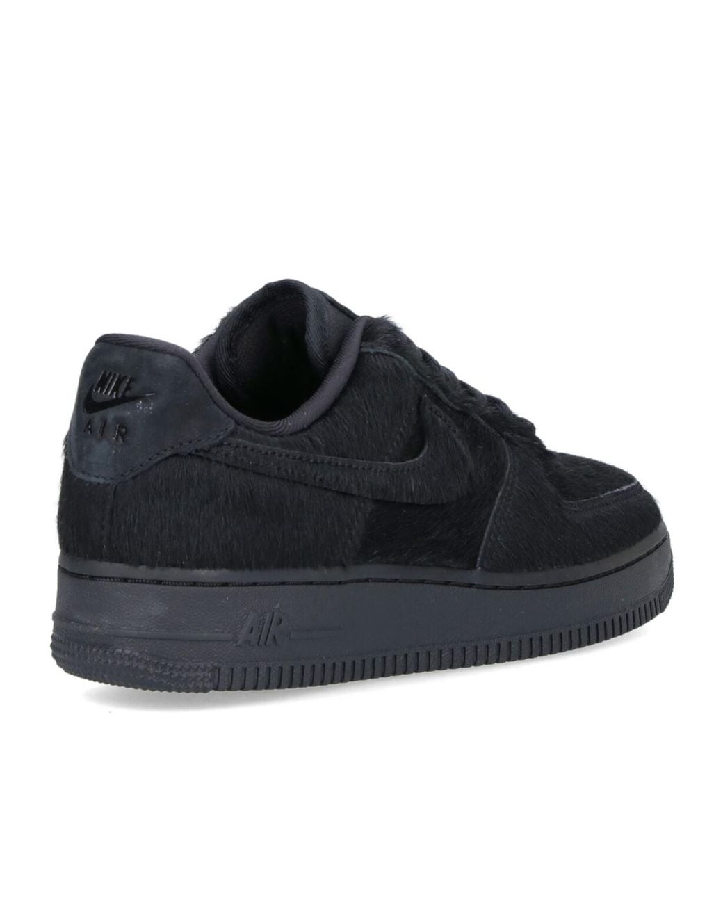 Nike Black Air Force 1 '07 Low-Top Sneakers