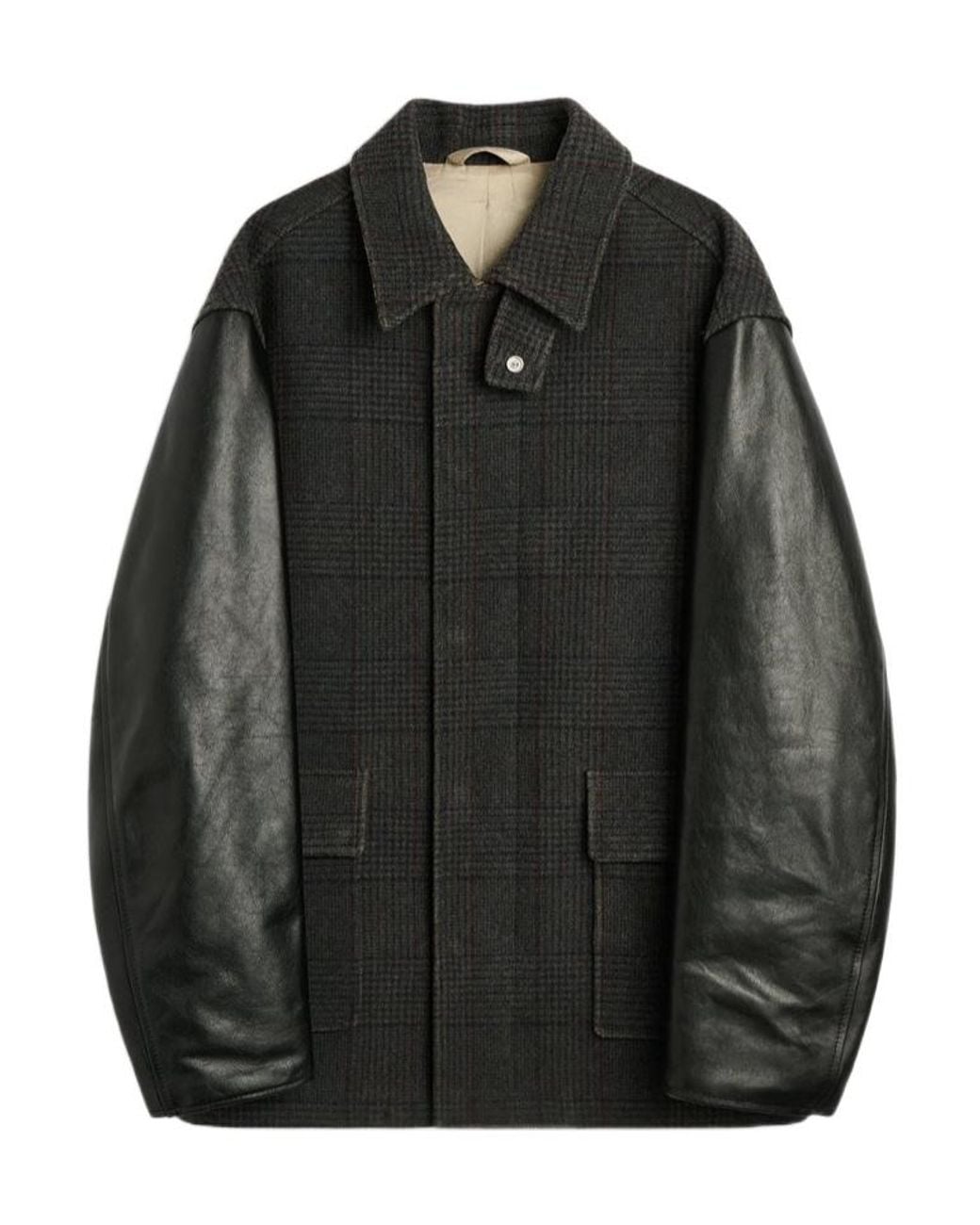 Our Legacy Black Long-Sleeve Casual Jacket for men