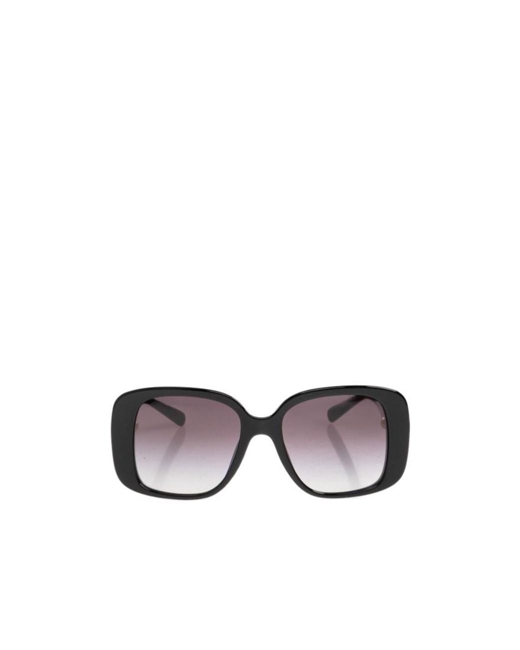 Tory Burch White Geometric-Frame Sunglasses