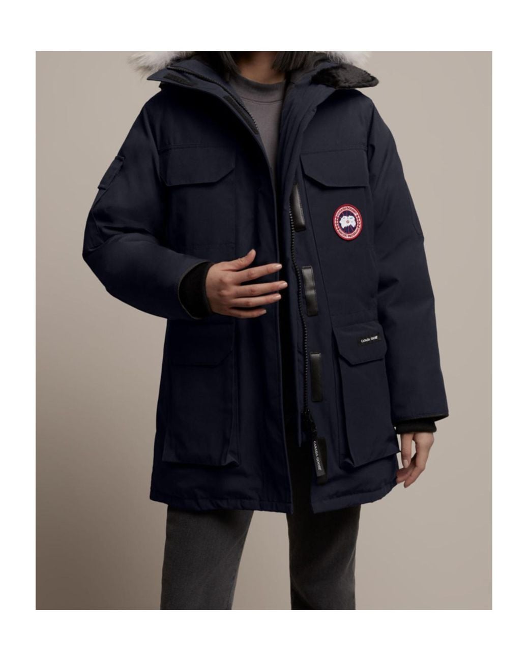 Canada Goose Blue Expedition Parker Down Jacket