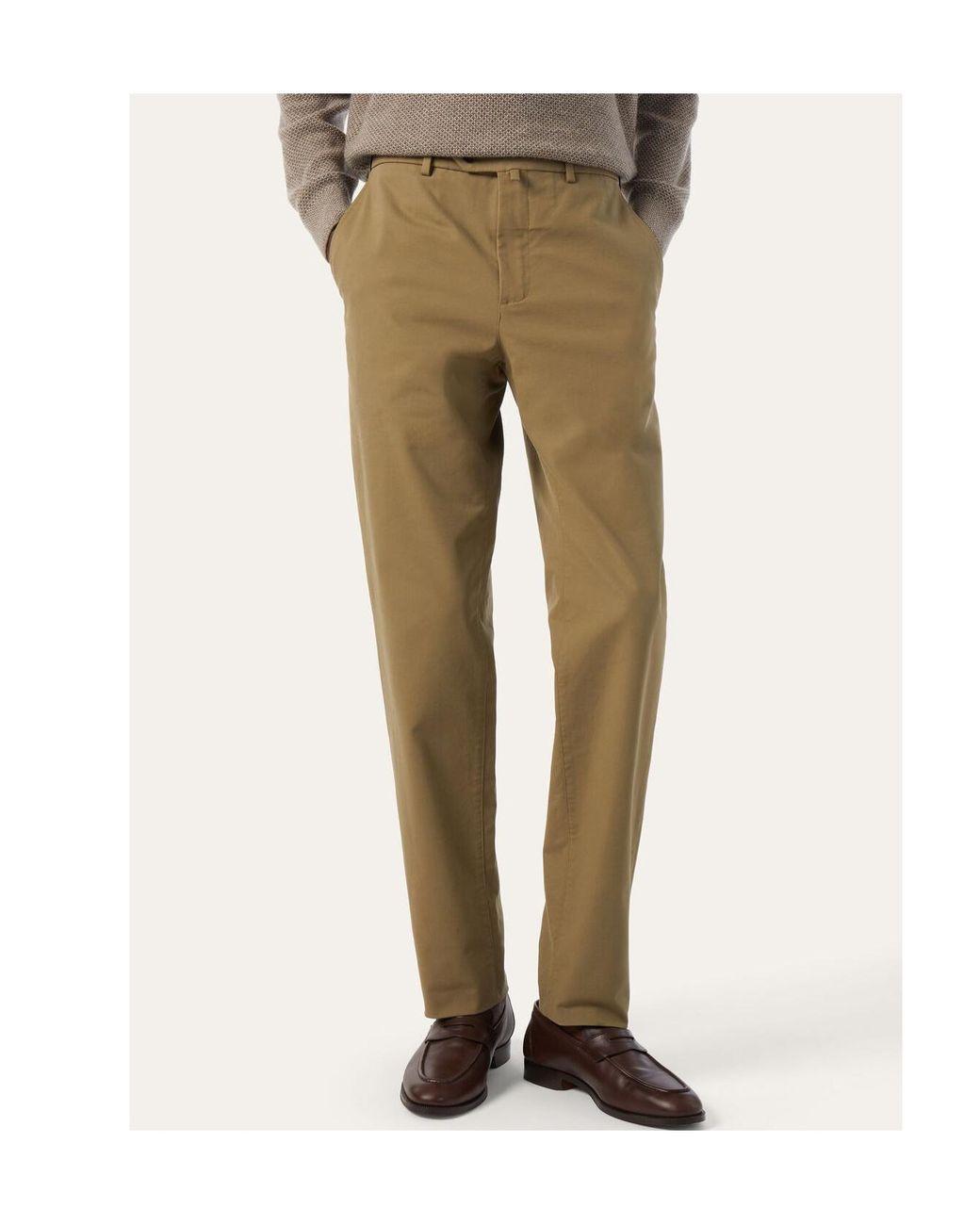 Loro Piana Natural Carlo Pants for men