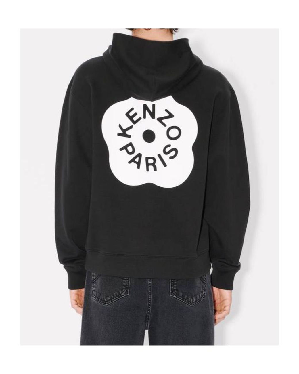 KENZO Black Boke Flower 2.0 Hoodie for men