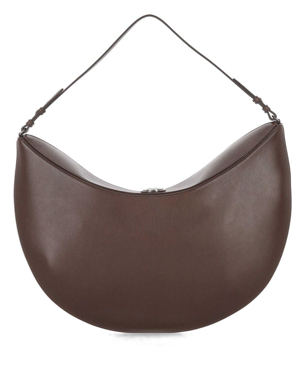 Jacquemus Brown The Ovalo Large Shoulder Bag