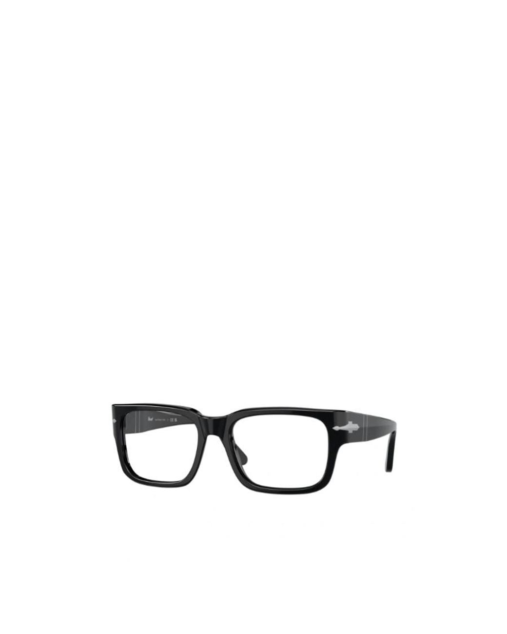 Persol White Rectangle-Frame Glasses for men