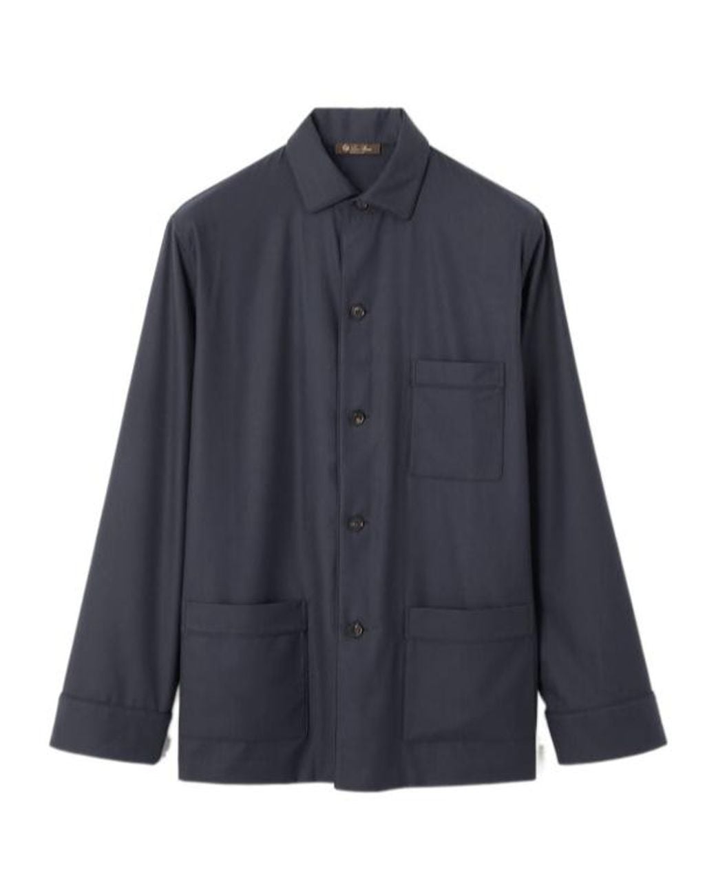 Loro Piana Blue Lian The Gift Of Kings Shirt for men