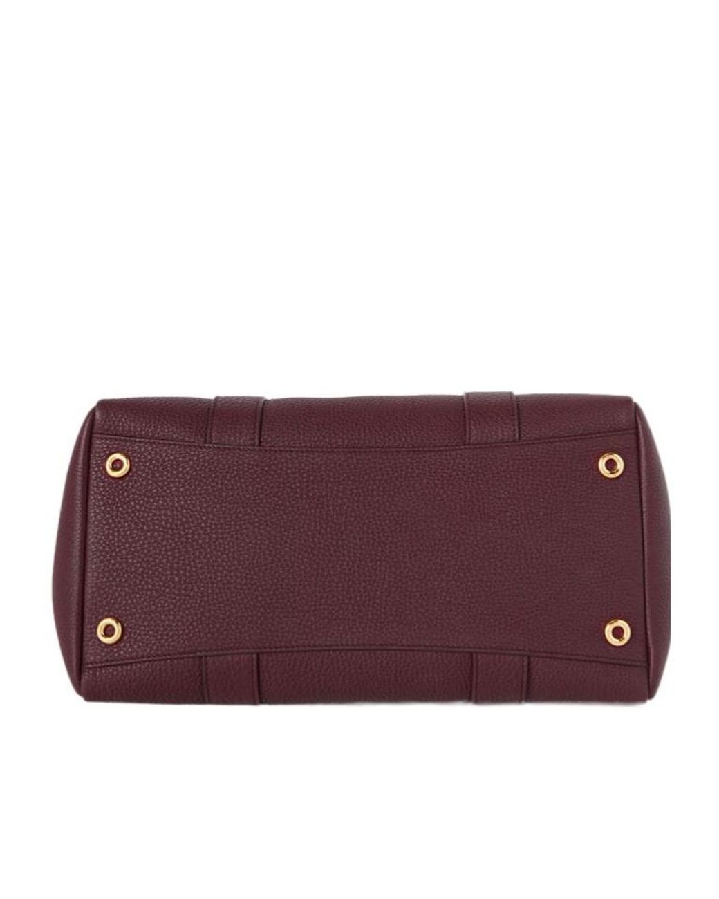 Loro Piana Purple Double-Handle Handbag