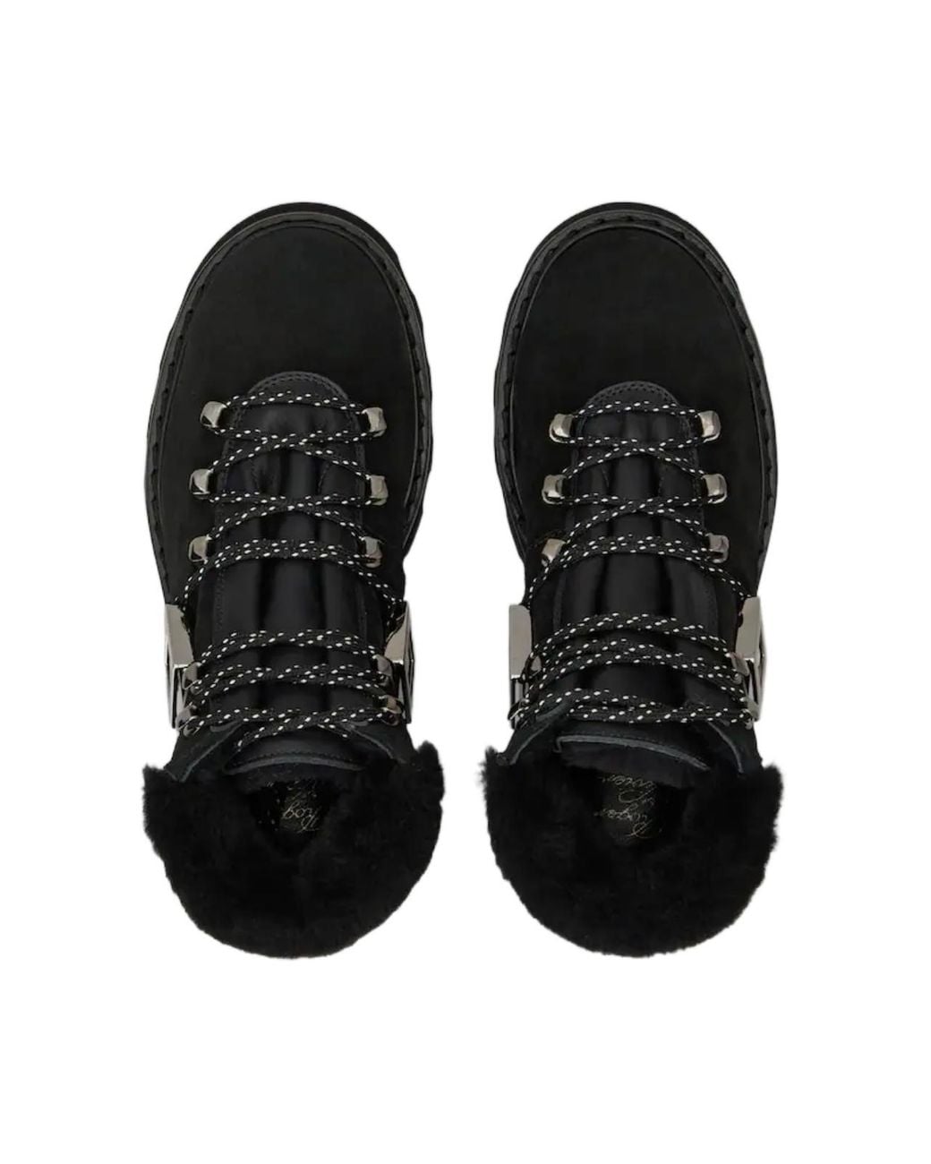 Roger Vivier Black Viv' Rangers Truck Booties