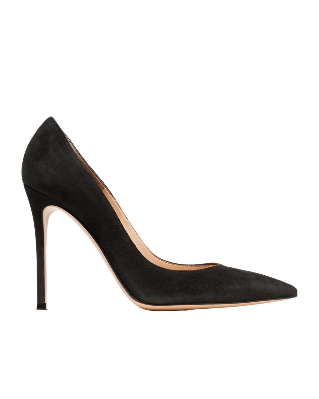 Gianvito Rossi Black Suede Pumps