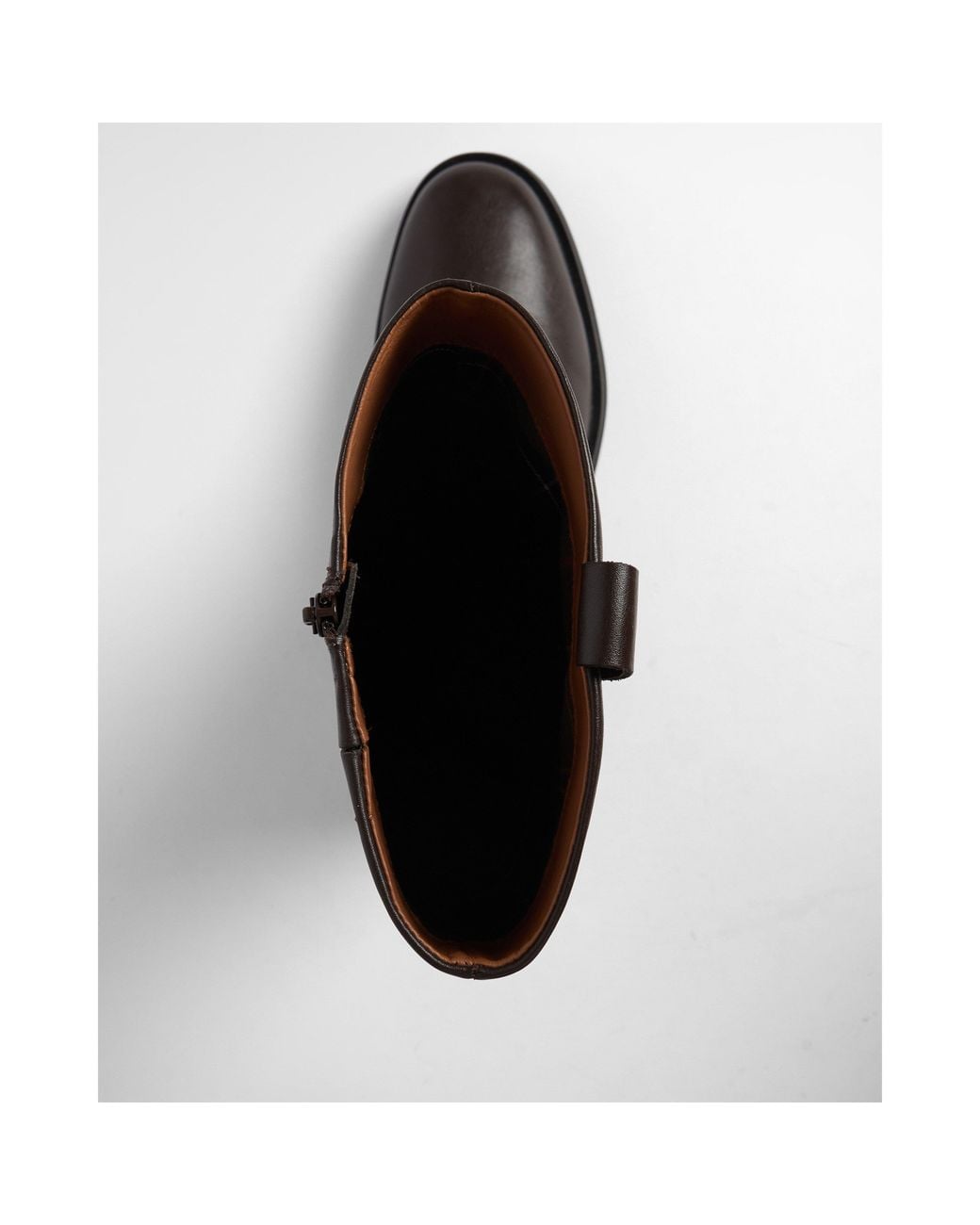 Barbour Brown Buckle Leather Knee-High Riding Boots