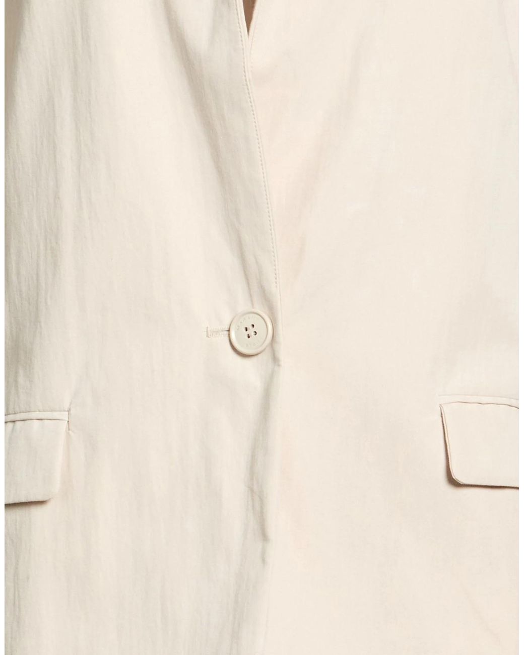 Isabel Marant Natural Single-Breasted Blazer