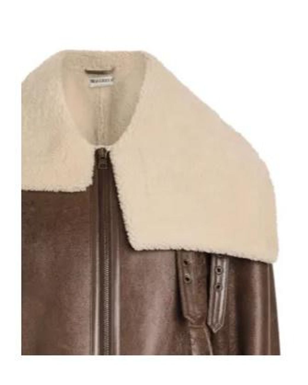 J.W. Anderson Brown Jw Anderson Shearling Leather Jacket
