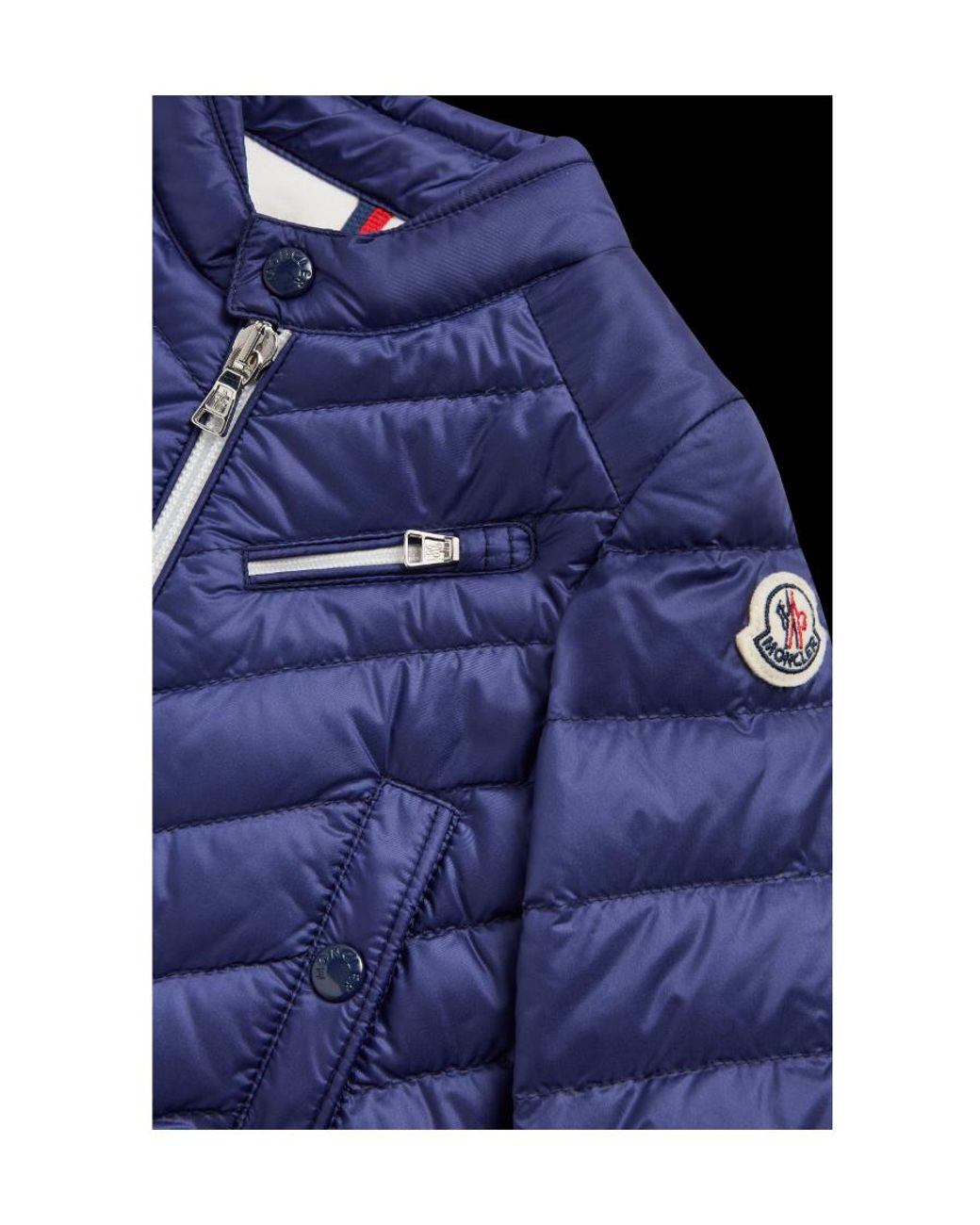 Moncler Blue Aizo Down Jacket