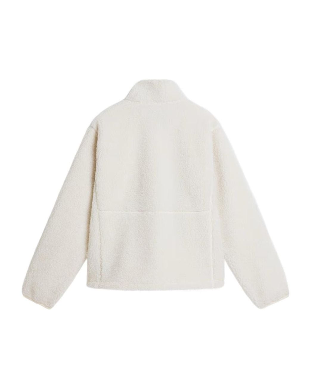 The North Face White Fleece Zip-Up Jacket for men