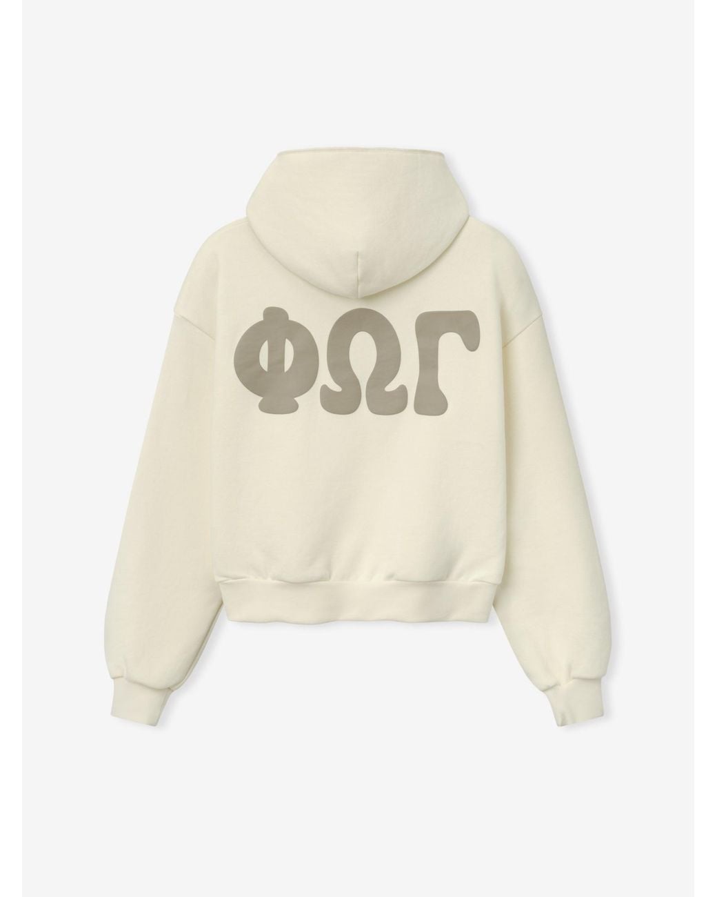 Fear Of God Natural 90S Fleece Classic Fit Hoodie