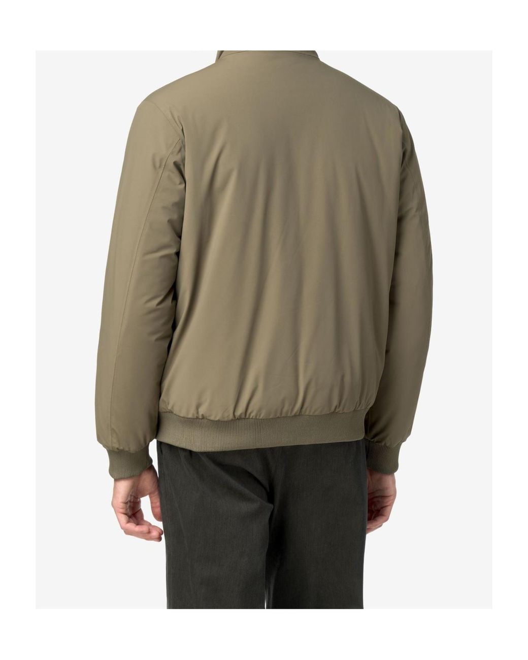 K-Way Green Arsene St Warm Double Jacket for men