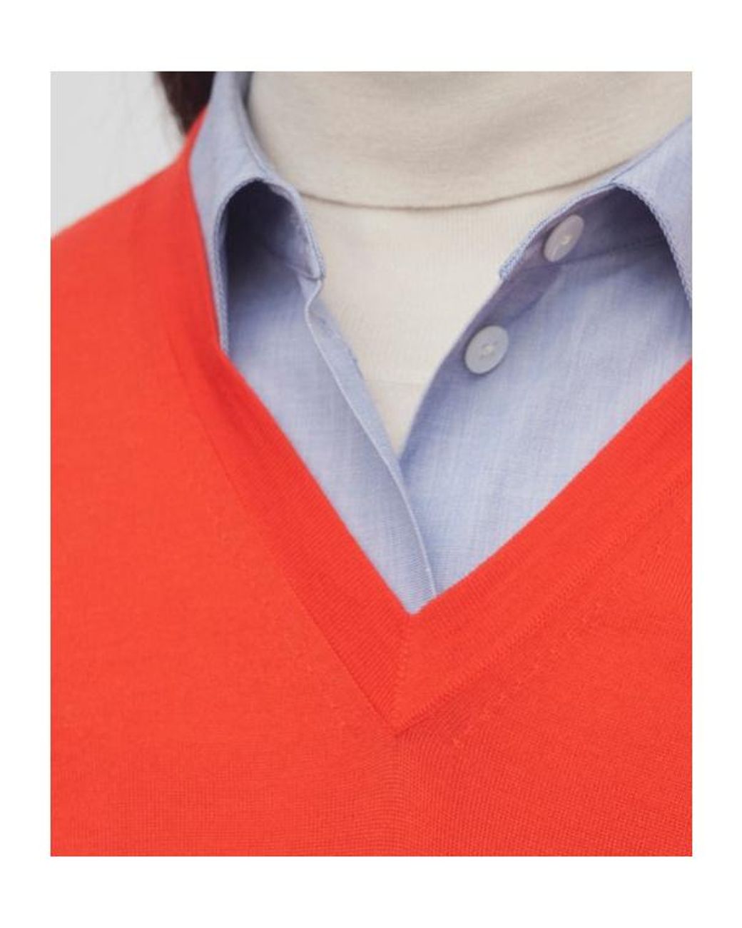 The Row Red Haius V-Neck Knitted Jumper
